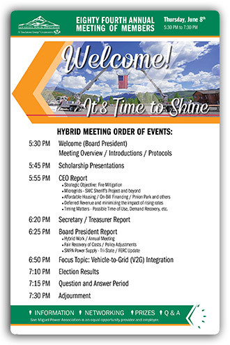 Annual Meeting Program and Agenda