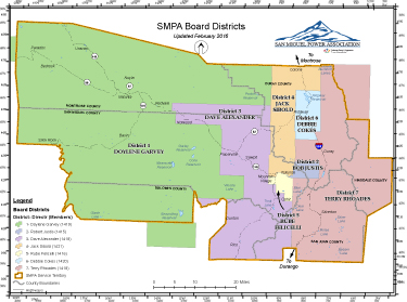 Board District Map