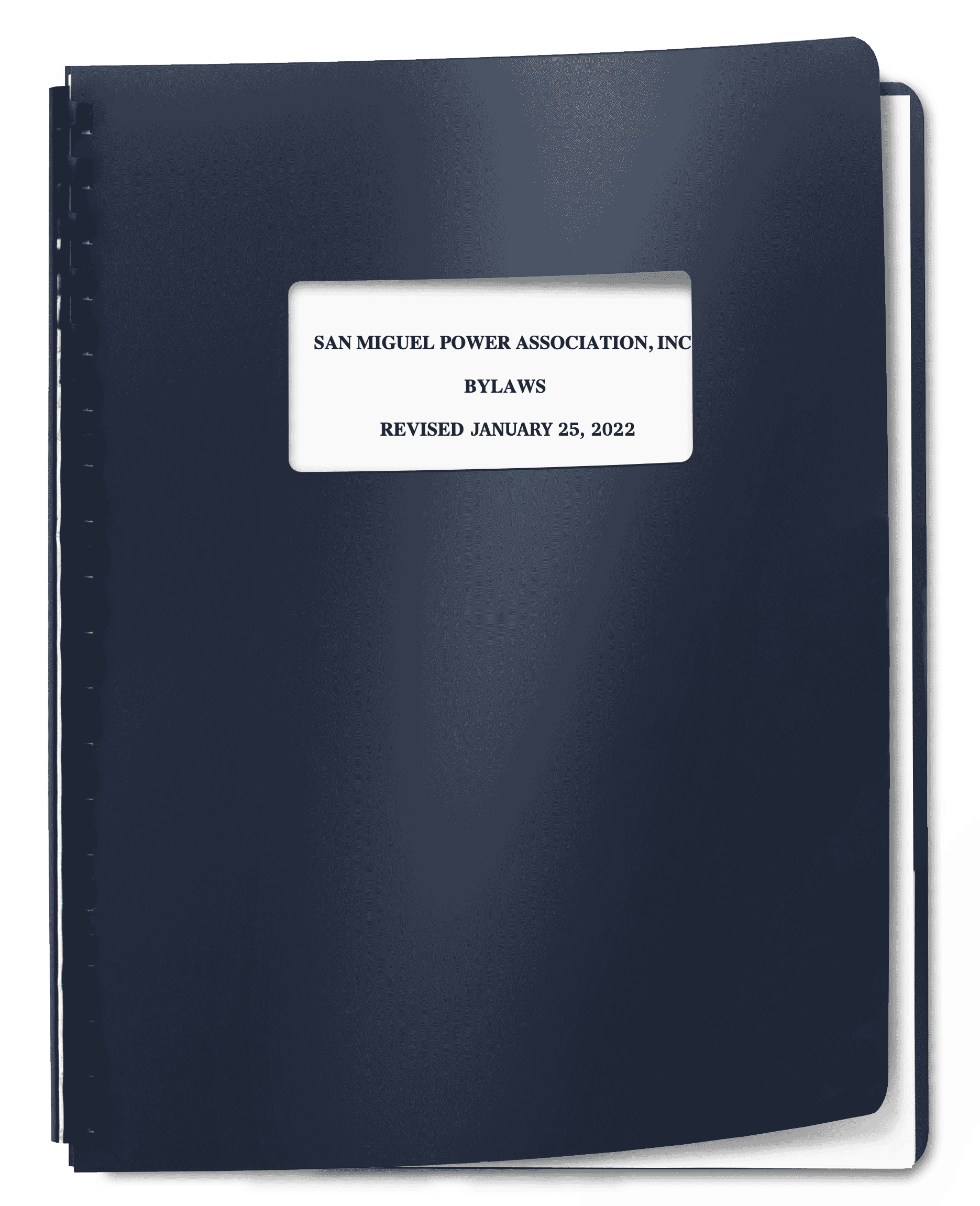 SMPA Bylaws Notebook