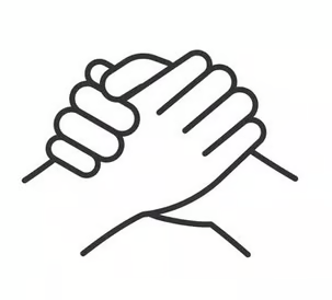 "Helping Hand icon"