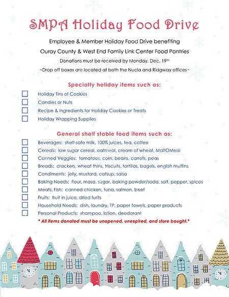Food Drive Flyer