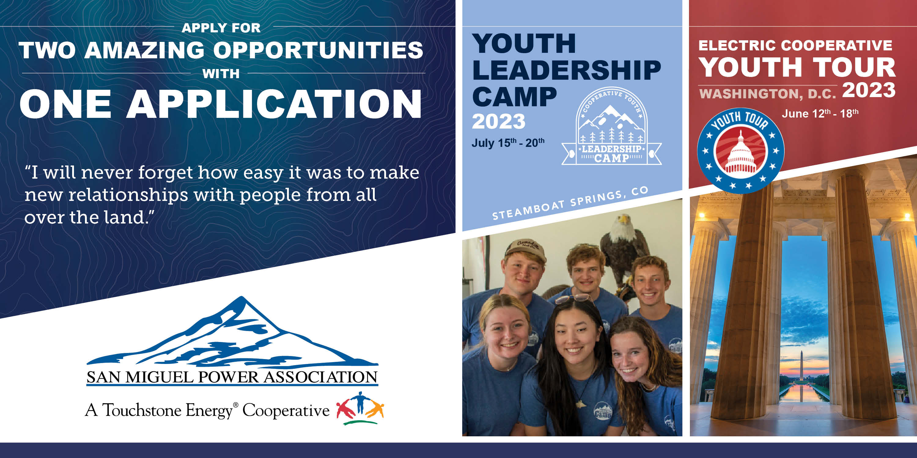Two Amazing Opportunities - One Application